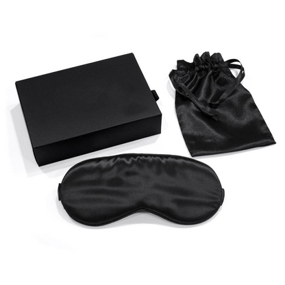 Luxurious 16mm/19mm/22mm Pure Silk Eye Mask – Normal Size