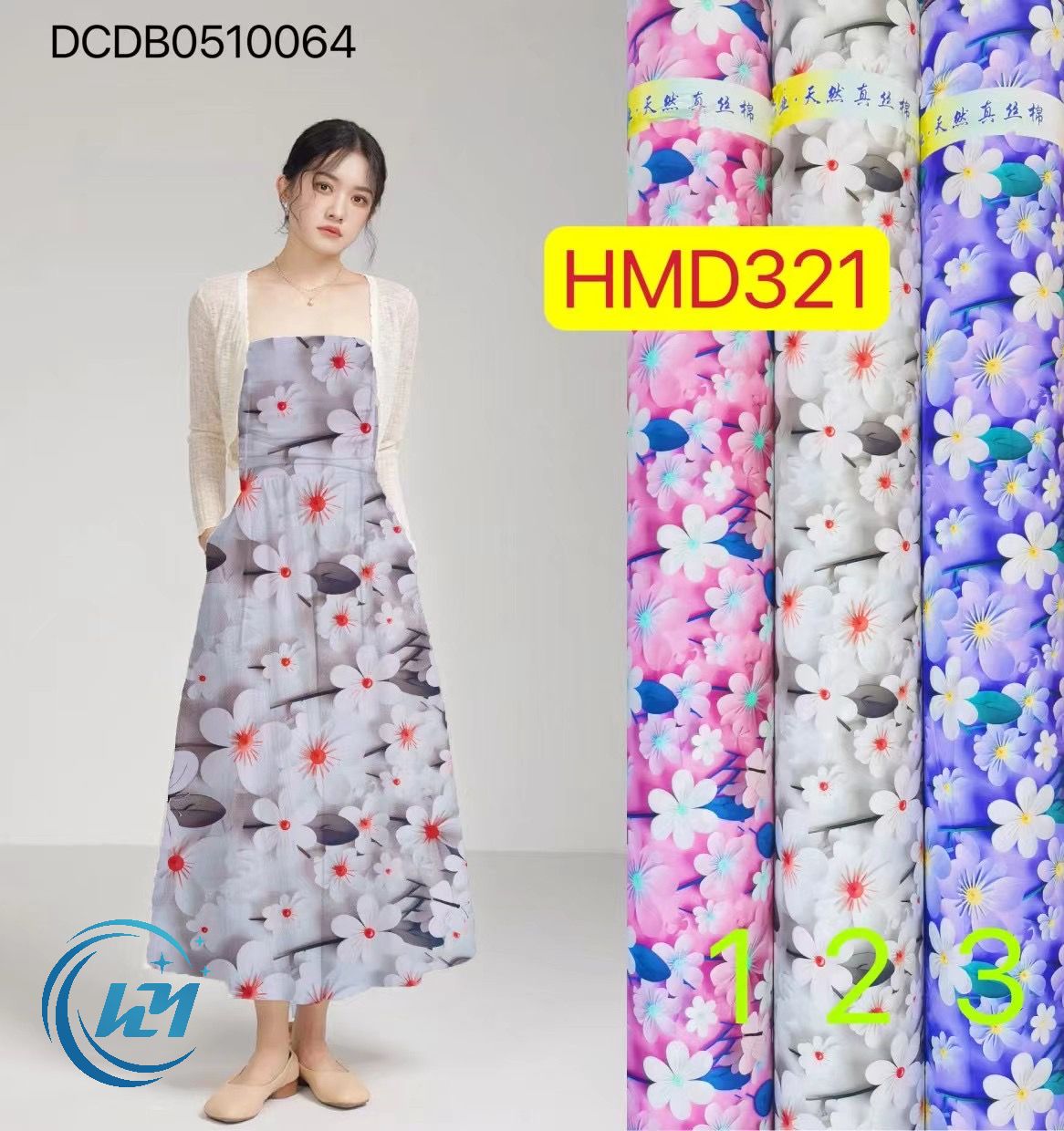 100% Rayon Printing Fabric for T-shirt and Dress