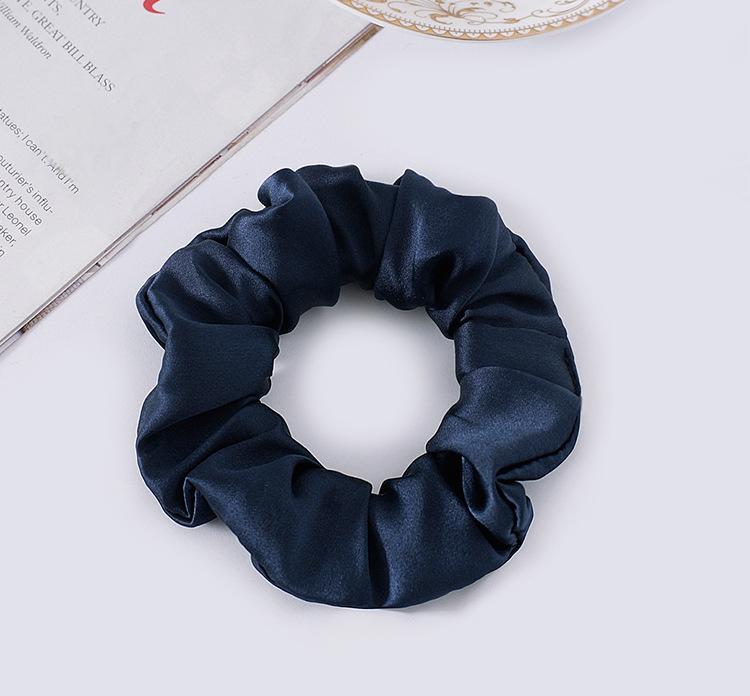 Premium 16mm/19mm/22mm Pure Silk Scrunchies – 3.5cm Width