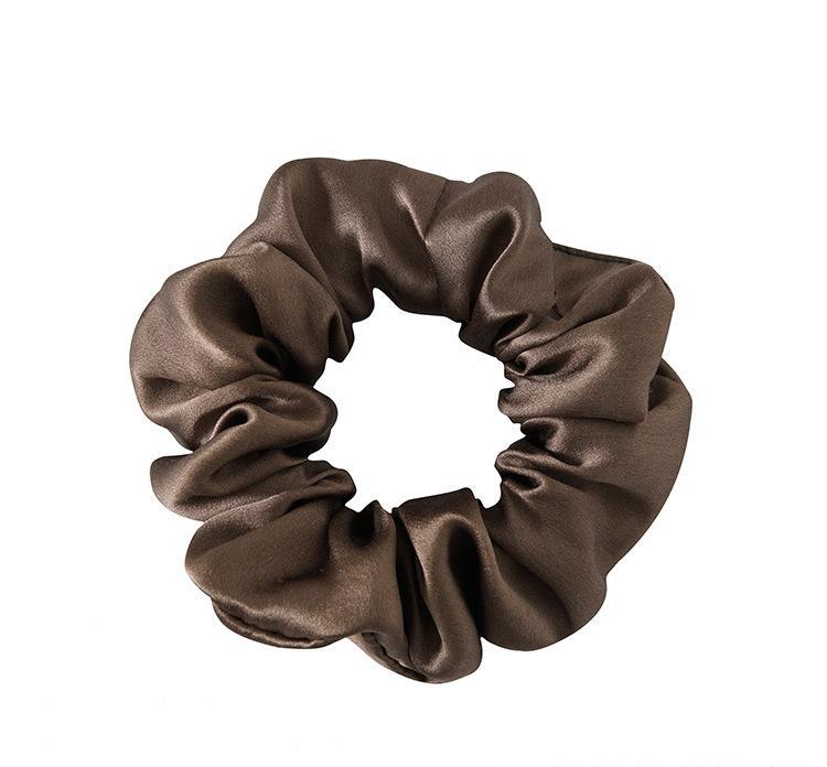 Premium 16mm/19mm/22mm Pure Silk Scrunchies – 3.5cm Width