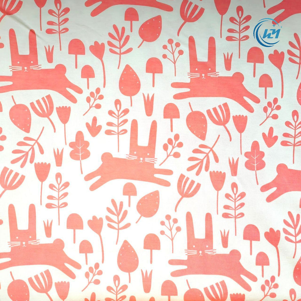 40s combed 100% cotton printed fabric baby sleeping bag pajama towel pillowcase fabric
