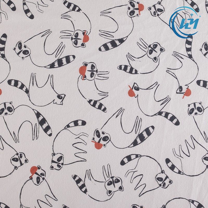 40s combed 100% cotton printed fabric baby sleeping bag pajama towel pillowcase fabric